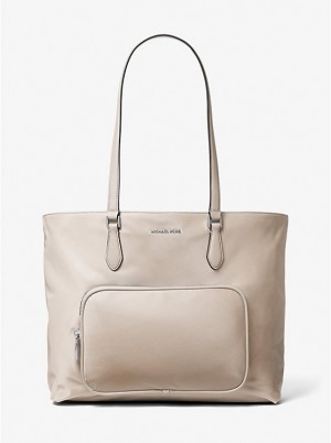 Michael Kors Cara Large Nylon Ženske Tote Svijetlo | HR1244QMX