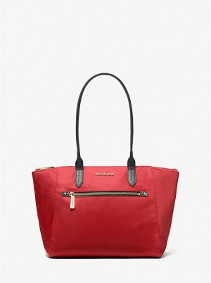 Michael Kors Kelsey Medium Nylon Ženske Tote FLAME | HR1259HAO