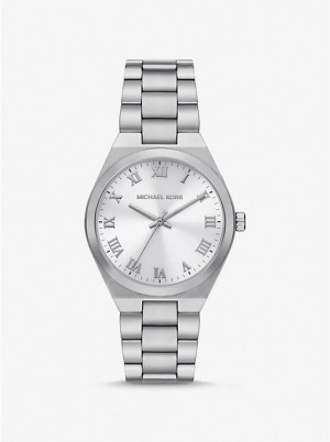 Michael Kors Lennox Silver-Tone Ženske Sat Srebrne | HR1588ZUF