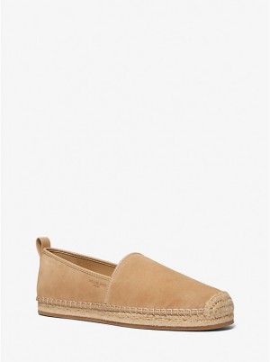 Michael Kors Owen Suede Espadrille Muške Tenisice CAMEL | HR2282WNY