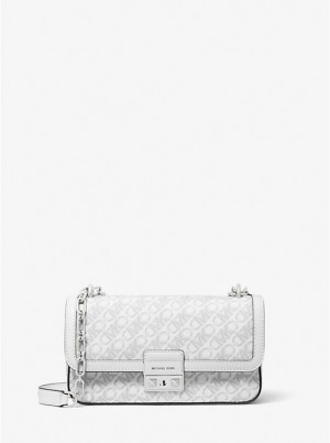 Michael Kors Tribeca Small Empire Signature Logo Ženske Torba preko Ramena OPT/ALLUM | HR1236ILD