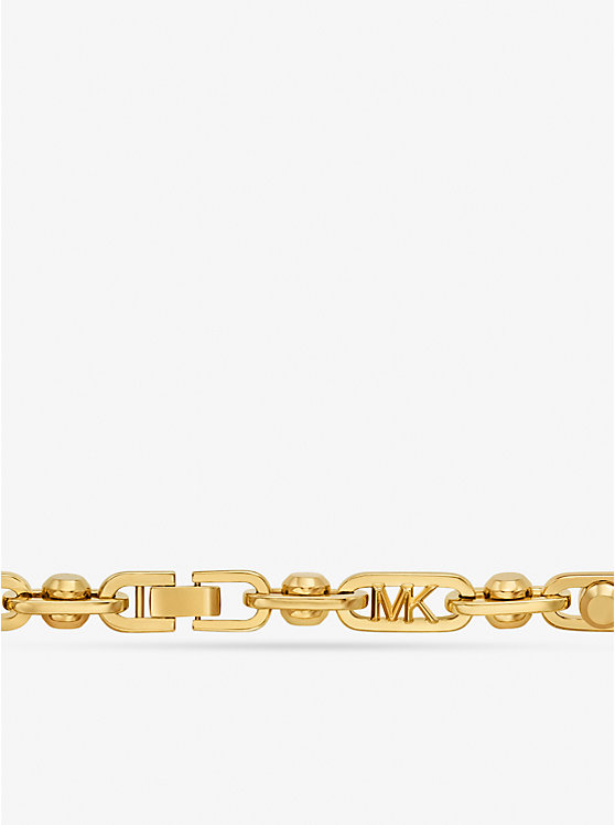 Michael Kors Astor Large Precious Metal-Plated Brass Link Ženske Ogrlica Zlatne | HR1552RVT