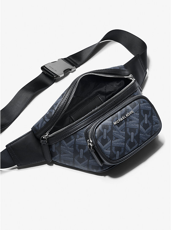 Michael Kors Hudson Empire Signature Logo Sling Pack Muške Crossbody Torba ADMIRAL | HR2111JPB