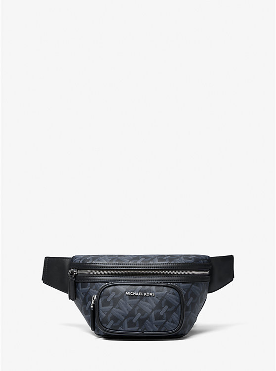 Michael Kors Hudson Empire Signature Logo Sling Pack Muške Crossbody Torba ADMIRAL | HR2111JPB