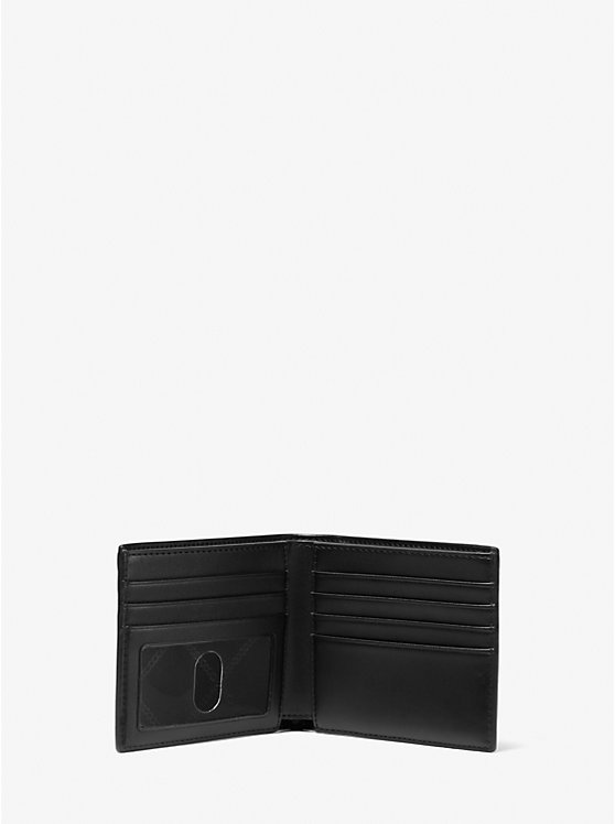 Michael Kors Hudson Signature Logo Billfold Muške Novčanik Crne | HR2171OKE