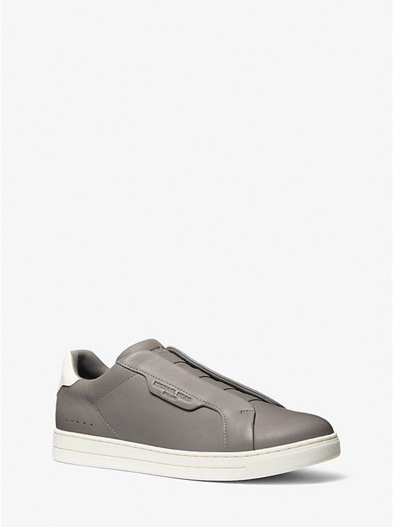 Michael Kors Keating Two-Tone Leather Slip-On Muške Tenisice Sive | HR2277UZQ