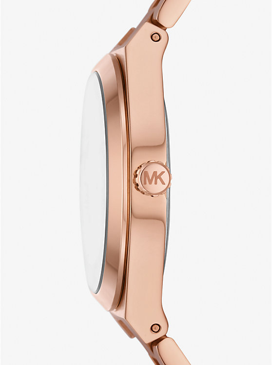 Michael Kors Lennox Rose Gold-Tone Ženske Sat CERISE | HR1587XYD