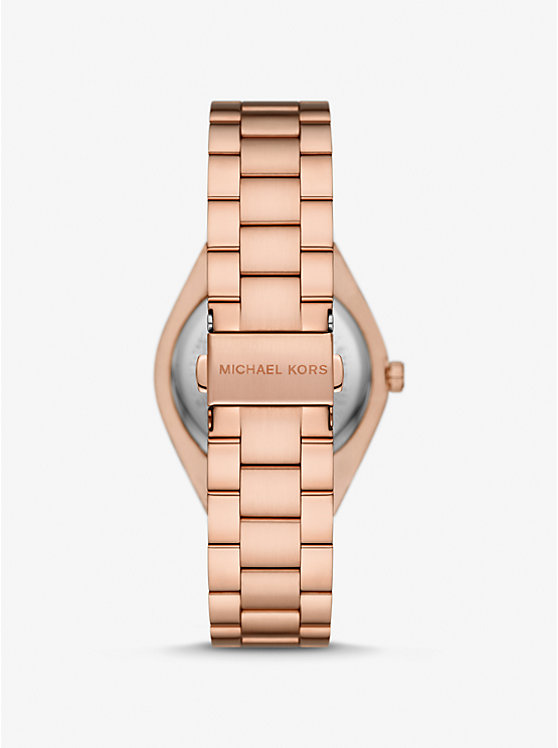 Michael Kors Lennox Rose Gold-Tone Ženske Sat CERISE | HR1587XYD