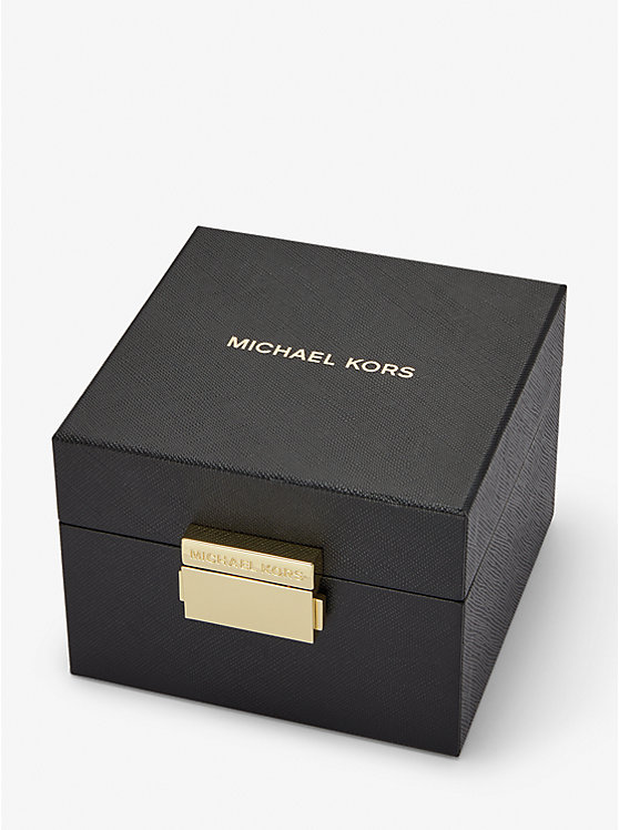 Michael Kors Lexington Pavé Gold-Tone and Jewelry Gift Set Ženske Sat Zlatne | HR1592HAK