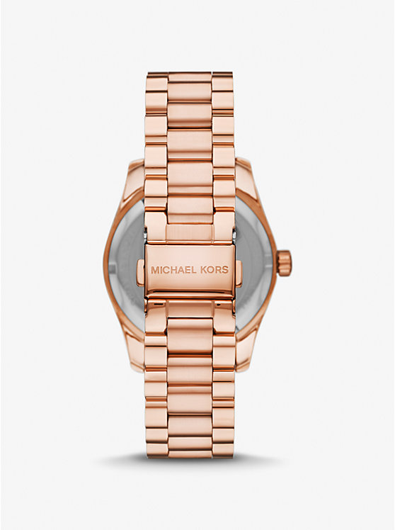 Michael Kors Lexington Pavé Rose Gold-Tone and Jewelry Gift Set Ženske Sat Roze Zlatne | HR1593GSL