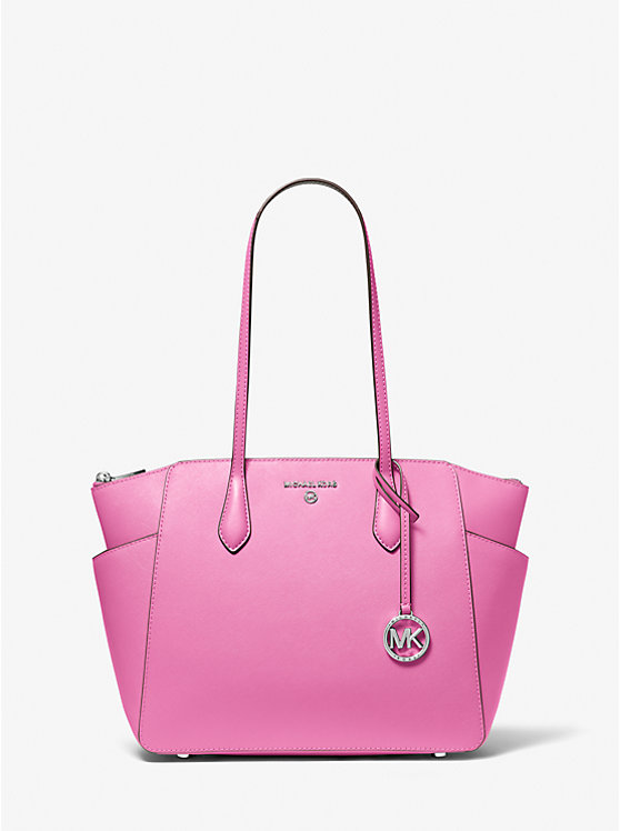 Michael Kors Marilyn Medium Saffiano Leather Ženske Tote CERISE | HR1264XYF