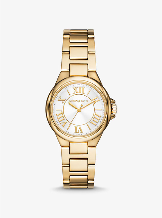 Michael Kors Mini Camille Gold-Tone Ženske Sat Zlatne | HR1596SGC