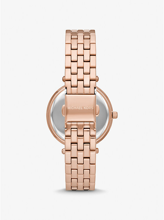 Michael Kors Mini Darci Pavé Rose Gold-Tone Ženske Sat Roze Zlatne | HR1602YXQ