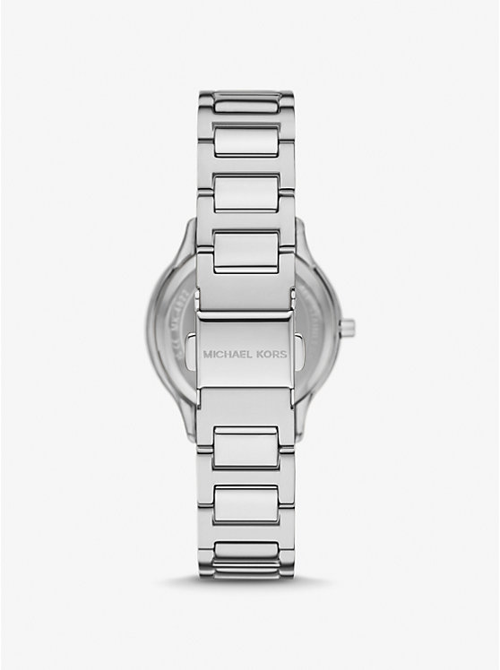 Michael Kors Mini Sage Pavé Silver-Tone Ženske Sat Srebrne | HR1612TCA