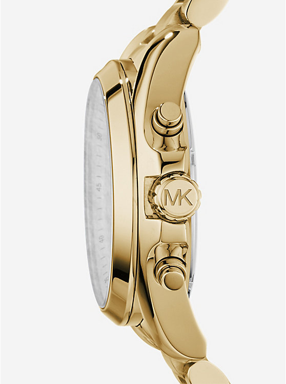 Michael Kors Oversized Bradshaw Gold-Tone Ženske Sat Zlatne | HR1613YXS