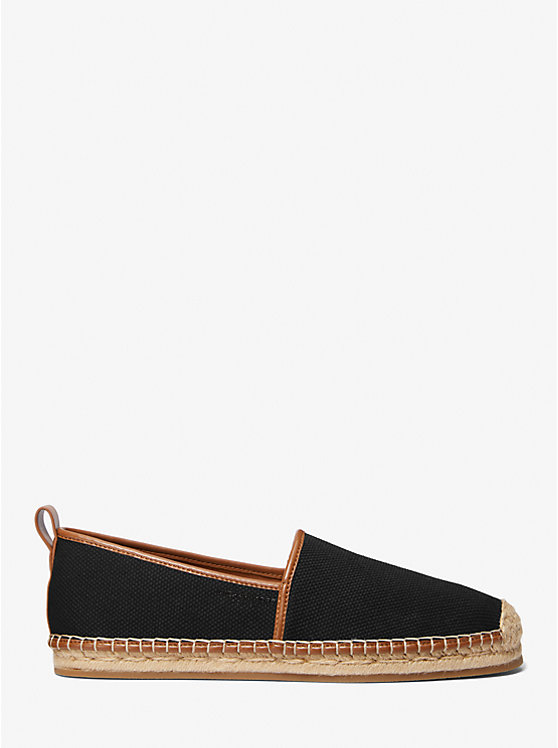 Michael Kors Owen Cotton Canvas Espadrille Muške Tenisice Crne | HR2279TCE