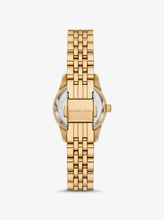 Michael Kors Petite Lexington Pavé Gold-Tone Ženske Sat Tirkizne | HR1651OKV