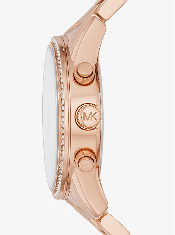 Michael Kors Ritz Rose Gold-Tone Ženske Sat Roze Zlatne | HR1658WNE