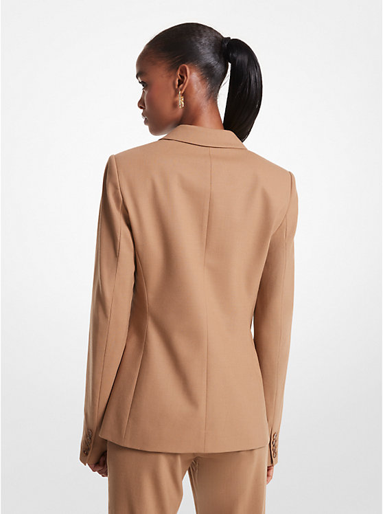 Michael Kors Stretch Wool Blazer Ženske Jakna Tamno | HR1412DFM