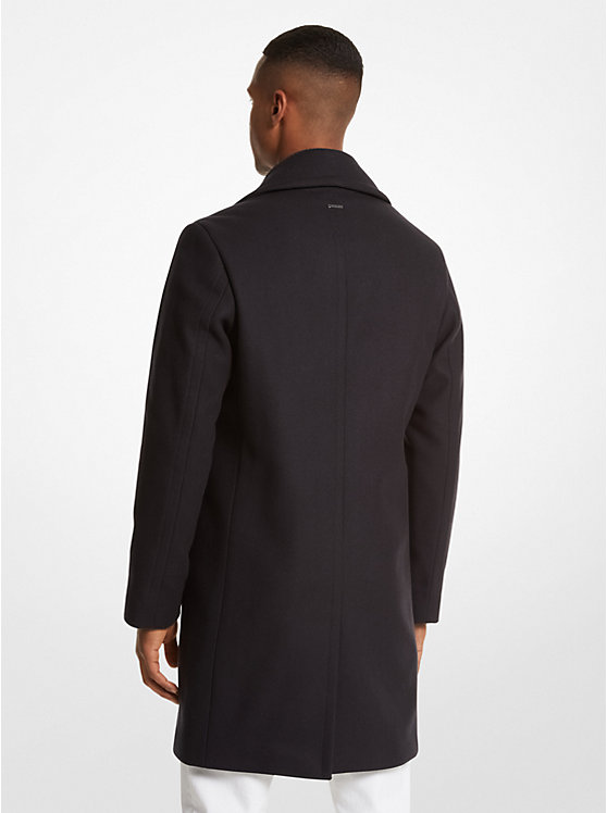 Michael Kors Wool Blend Double-Breasted Coat Muške Jakna MIDNIGHT | HR2199ZUR